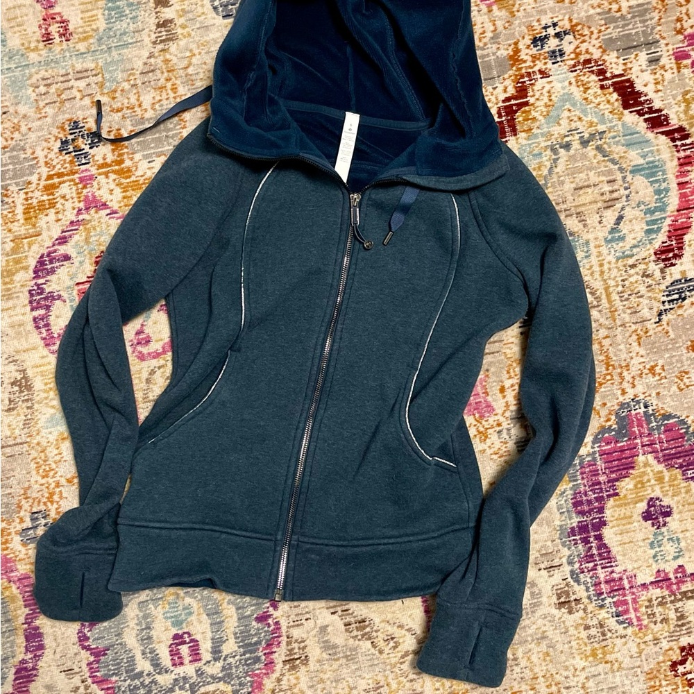 Lululemon Lined Scuba Zip Up Hoodie - Picture 6 of 6
